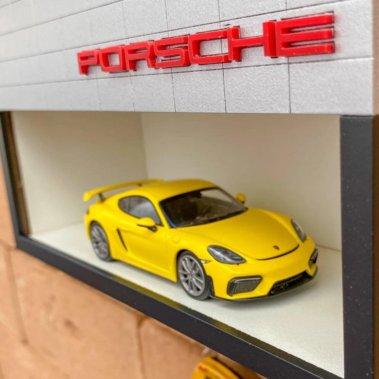 Porsche Dealership Wall Key Hook Rack - Exclusive Item - Handcrafted Key Holder - Brazilian Shop