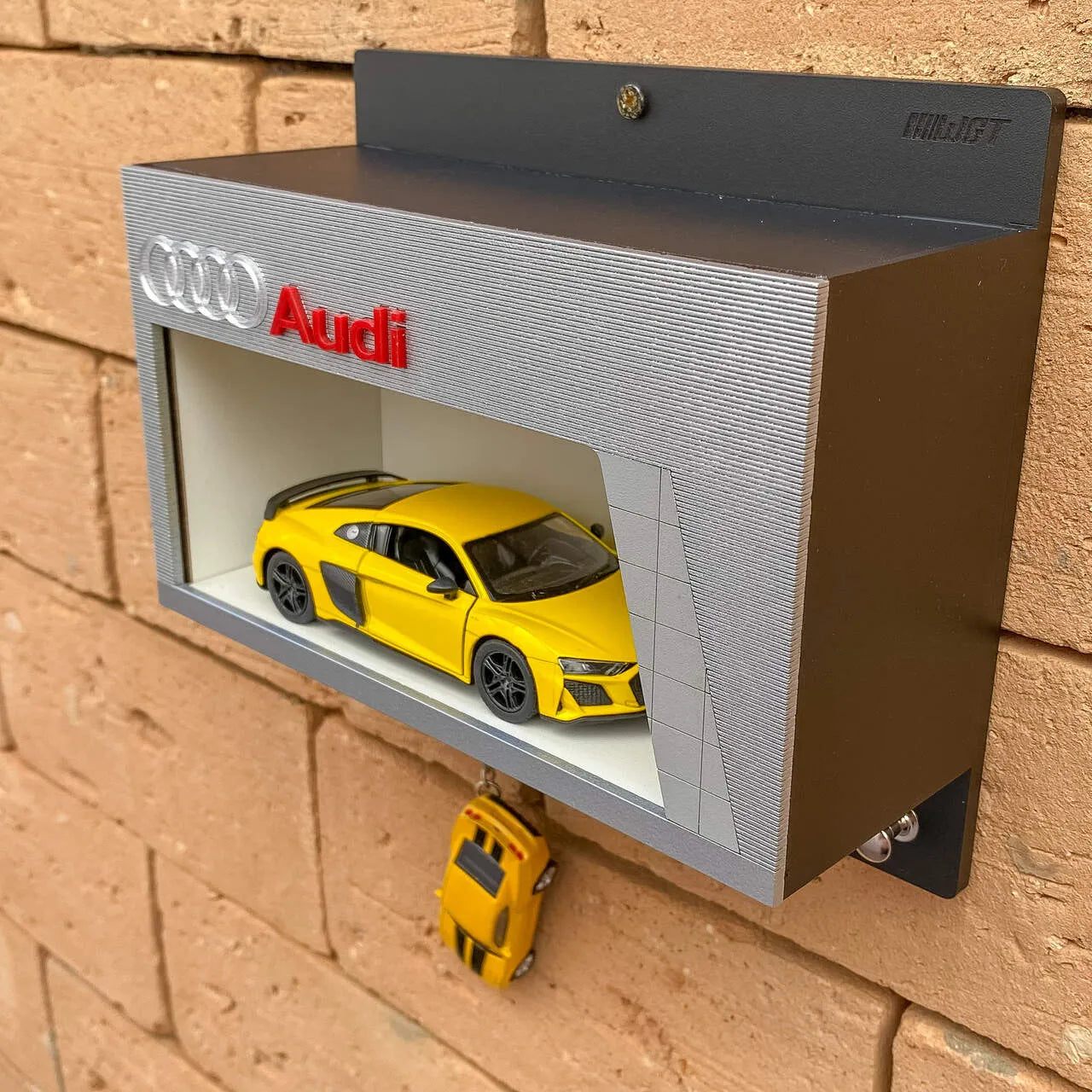 Audi Dealership Wall Key Hook Rack For Model Cars - Exclusive Handmade-4