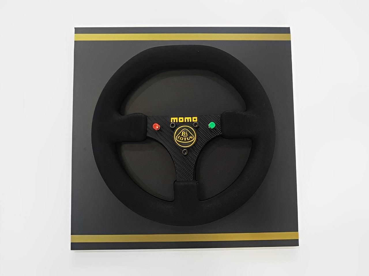 Ayrton Senna 1986 Lotus 98T Steering Wheel 3D Wall Art - Brazilian Shop