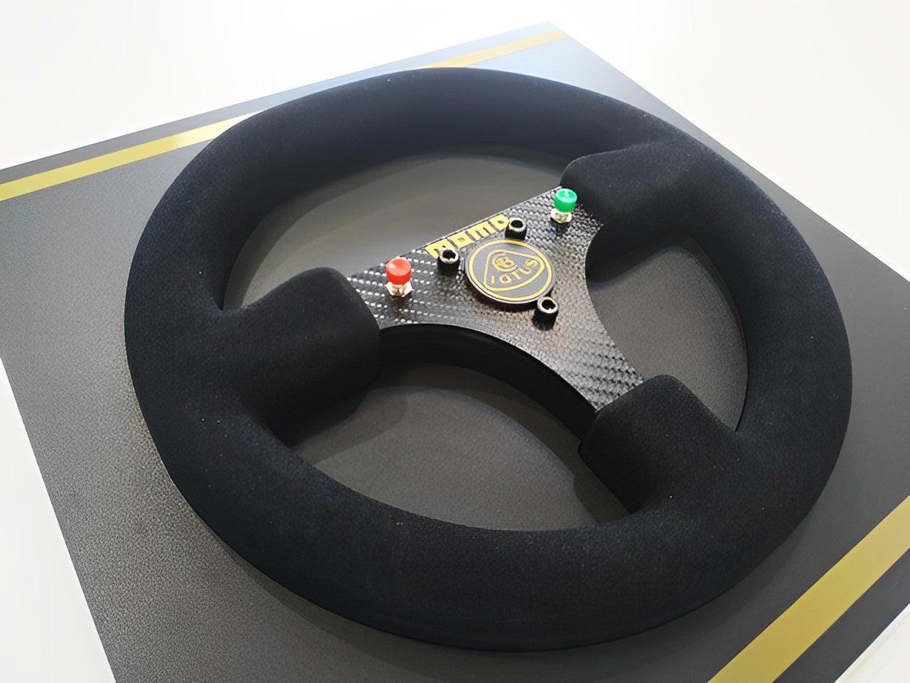 Ayrton Senna 1986 Lotus 98T Steering Wheel 3D Wall Art - Brazilian Shop