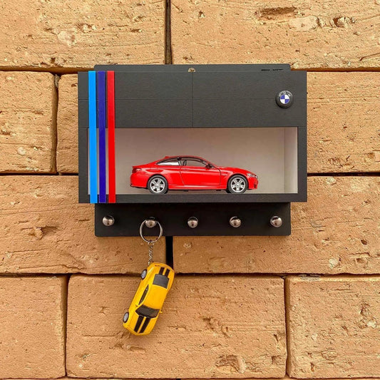 BMW M Wall Key Hook Rack For Model Cars - Exclusive Handmade Item - Brazilian Shop