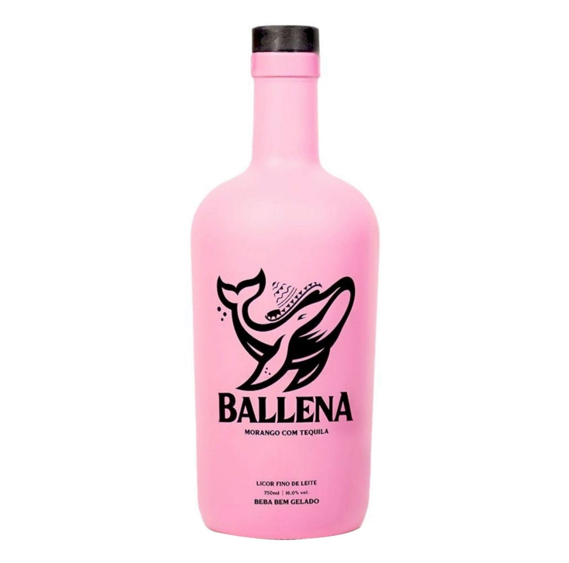 Ballena Strawberry Cream Liqueur With Tequila 750ml - Brazilian Shop