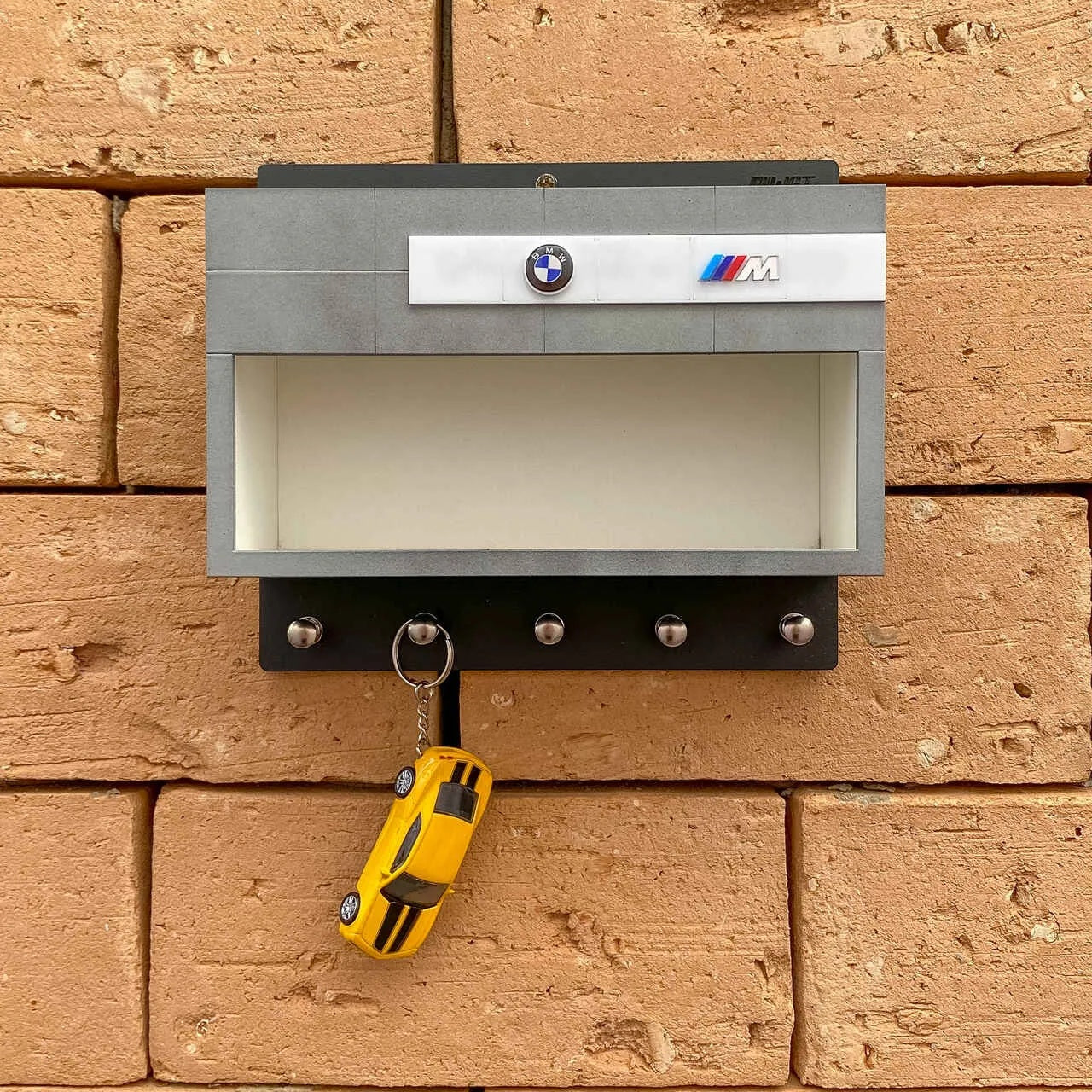 CLEARANCE SALE BMW M Wall Key Hook Rack - Scale Model Car Display Case