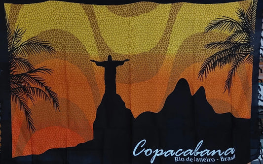 Canga Rio de Janeiro Sunset - Brazilian Beach Towel