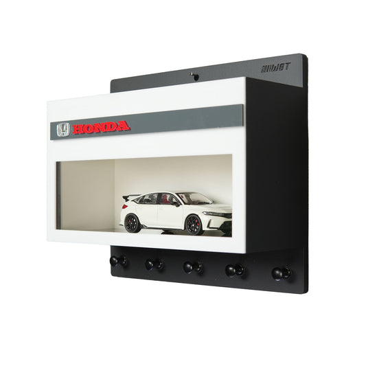 Honda Wall Key Hook Rack - Scale Model Car Display Case