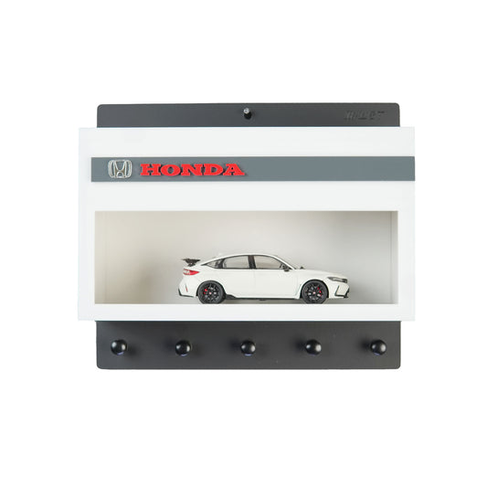 Honda Wall Key Hook Rack - Scale Model Car Display Case