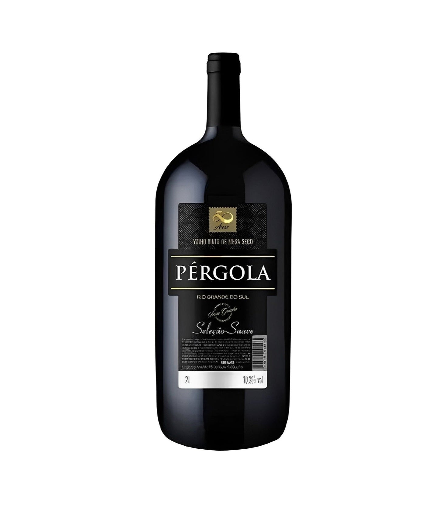 Pergola Dry Red Wine 2L | Serra Gaucha - Rio Grande do Sul - Brazilian Shop