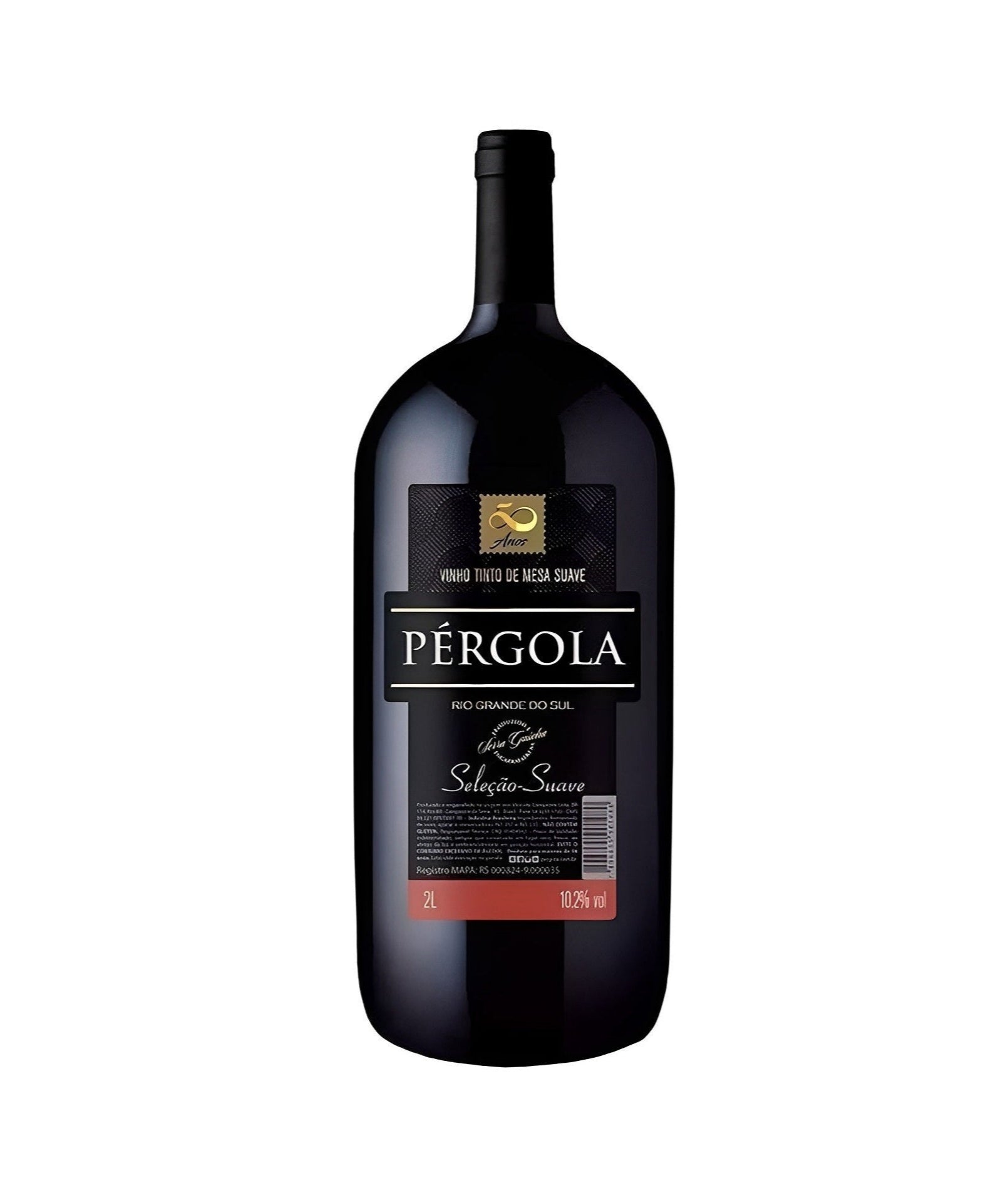 Pergola Sweet Red Wine 2L | Serra Gaucha - Rio Grande do Sul - Brazilian Shop