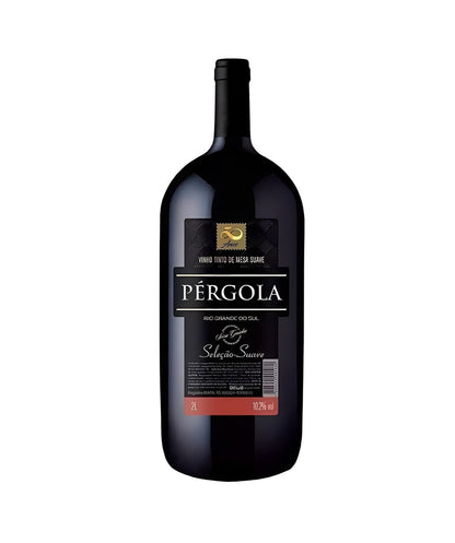 Pergola Sweet Red Wine 2L | Serra Gaucha - Rio Grande do Sul - Brazilian Shop