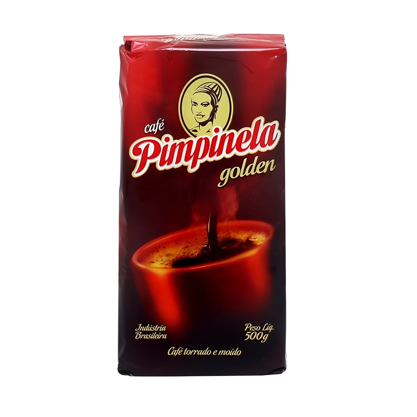 Pimpinela Golden Coffee Vacuum Sealed 17.64 oz (Pack of 2) - Brazilian Shop