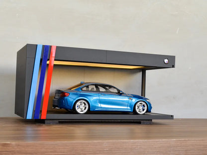 Premium BMW Display Case for 1:18 & 1:24 Scale Models