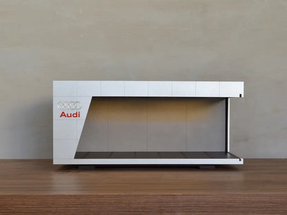 Premium Display Case for 1:18 & 1:24 Scale Models – Audi Edition