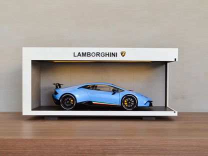 Premium Display Case for 1:18 / 1:24 Scale Models – Lamborghini Edition
