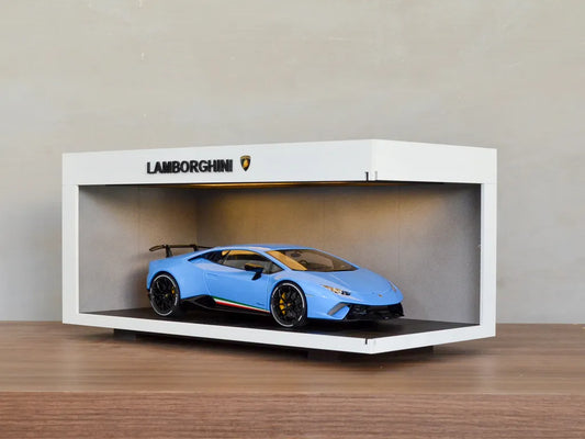 Premium Display Case for 1:18 / 1:24 Scale Models – Lamborghini Edition