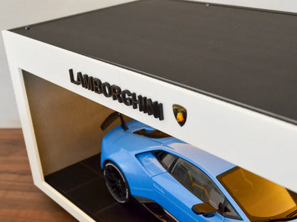 Premium Display Case for 1:18 / 1:24 Scale Models – Lamborghini Edition