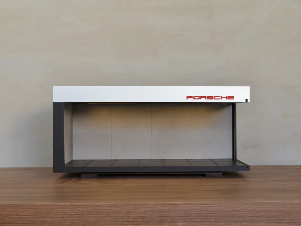 Premium Display Case for 1:18 & 1:24 Scale Models – Porsche Edition
