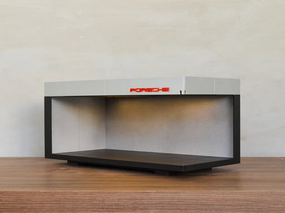 Premium Display Case for 1:18 & 1:24 Scale Models – Porsche Edition