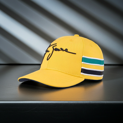 Auténtico casco ID Cap de Ayrton Senna, colección para aficionados: artículo oficial