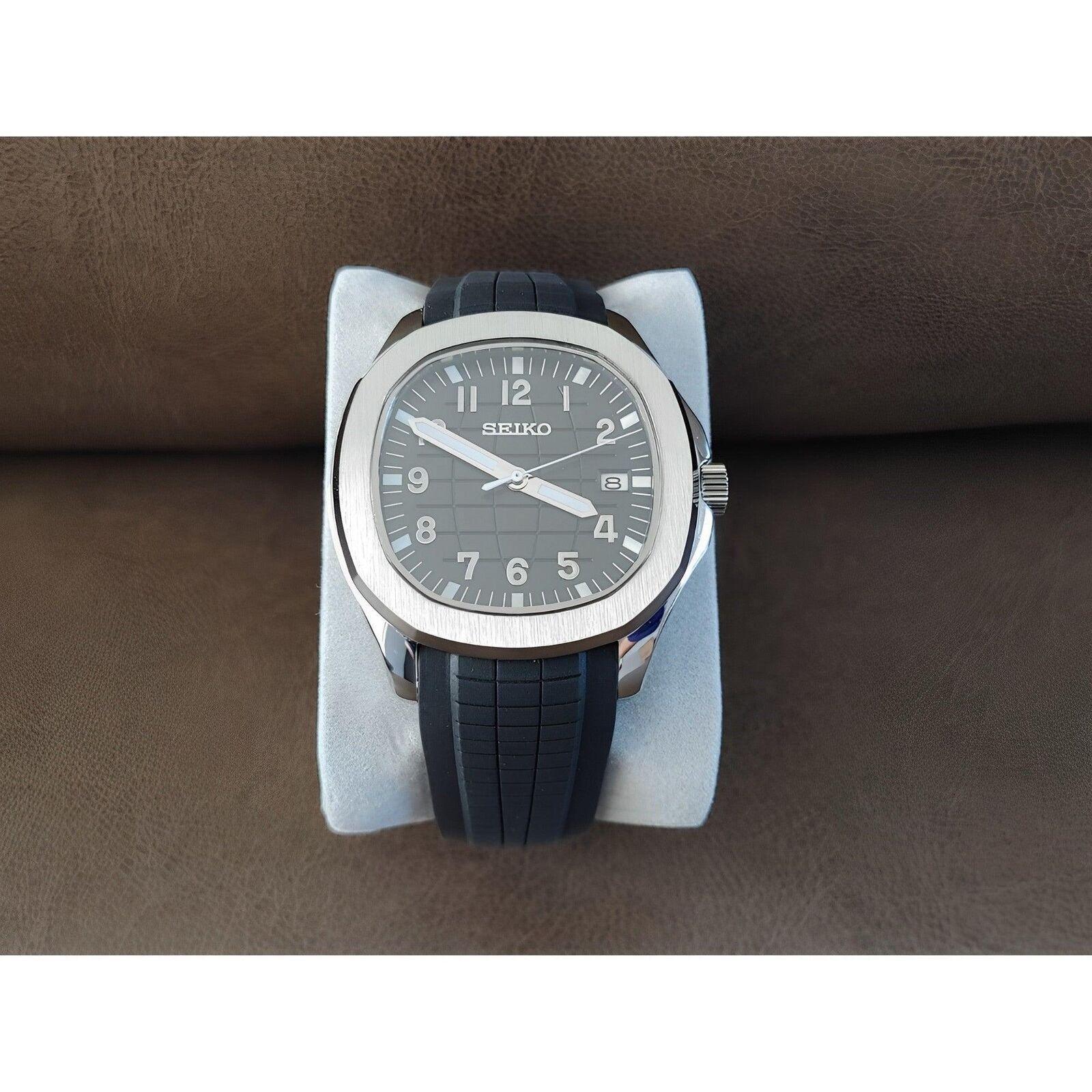 Seiko NH35 Aquanaut 40mm Black - Brazilian Shop