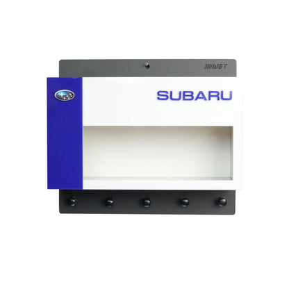 Subaru Wall Key Hook Rack - Scale Model Car Display Case