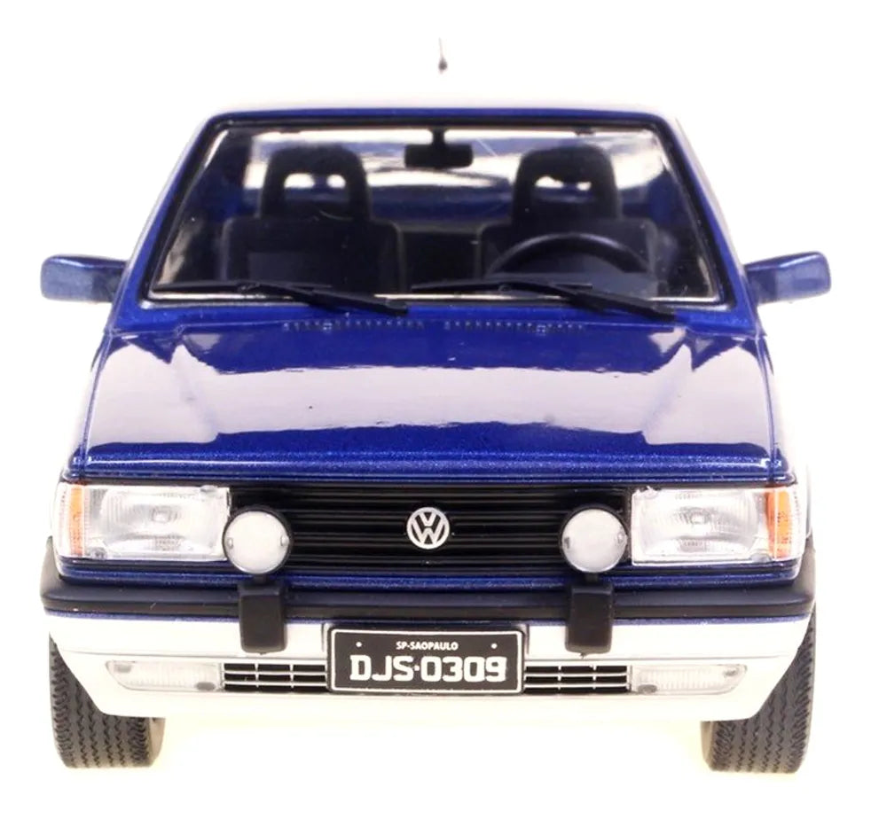Volkswagen Gol GTI 1989 Blue 1/24 Diecast Model Car