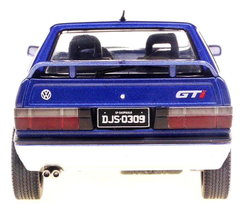Volkswagen Gol GTI 1989 Blue 1/24 Diecast Model Car