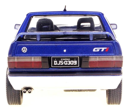 Volkswagen Gol GTI 1989 Blue 1/24 Diecast Model Car