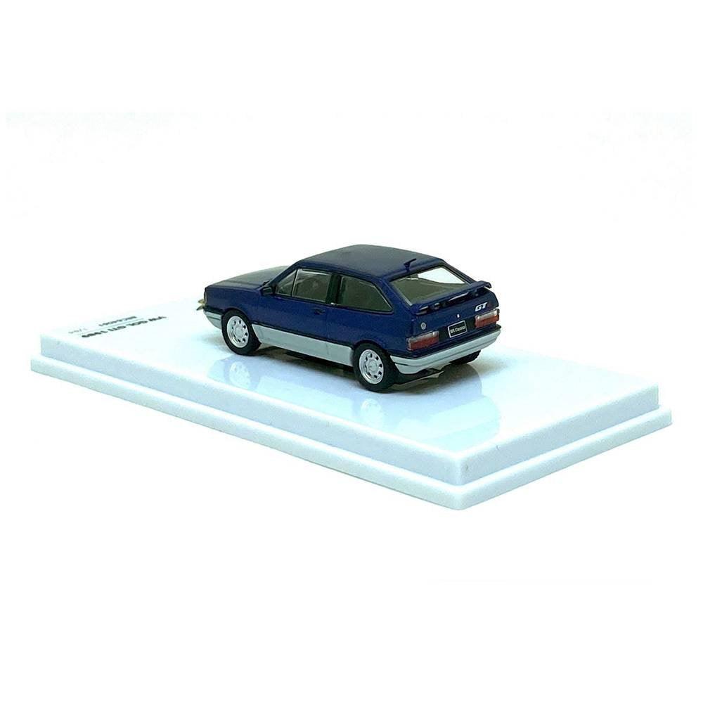 Volkswagen Gol GTI (1989) Monaco Blue | 1:64 Diecast | BR Classics - Brazilian Shop