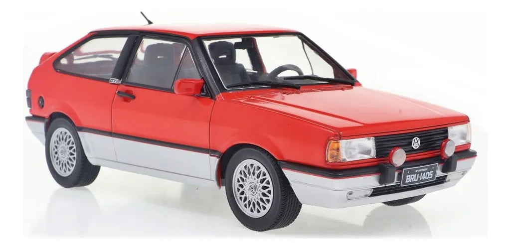 Volkswagen Gol GTI 1992 Red 1/24 Diecast Model Car