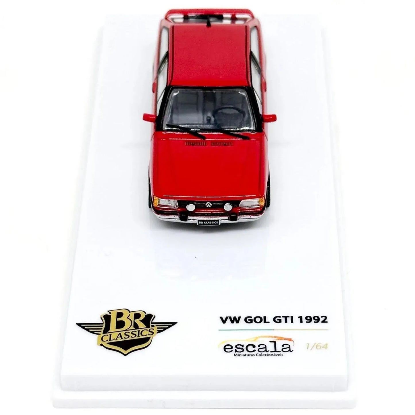 Volkswagen Gol GTI (1992) Red | 1:64 Diecast | Exclusive | BR Classics - Brazilian Shop