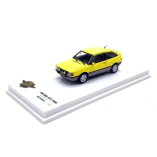 Volkswagen Gol GTI (1993) Amarelo ensolarado | 1:64 Diecast | BR Classics