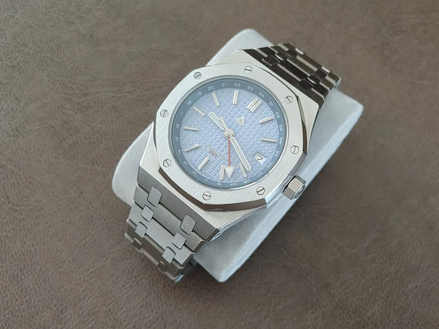 Seiko NH34 Royal Oak GMT 41 mm - mostrador exclusivo Lucius Atelier