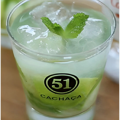 Cachaça 51 Export Model 700ml 38% vol. (ABV 38%) | Autêntica Cachaça Brasileira | Qualidade Superior