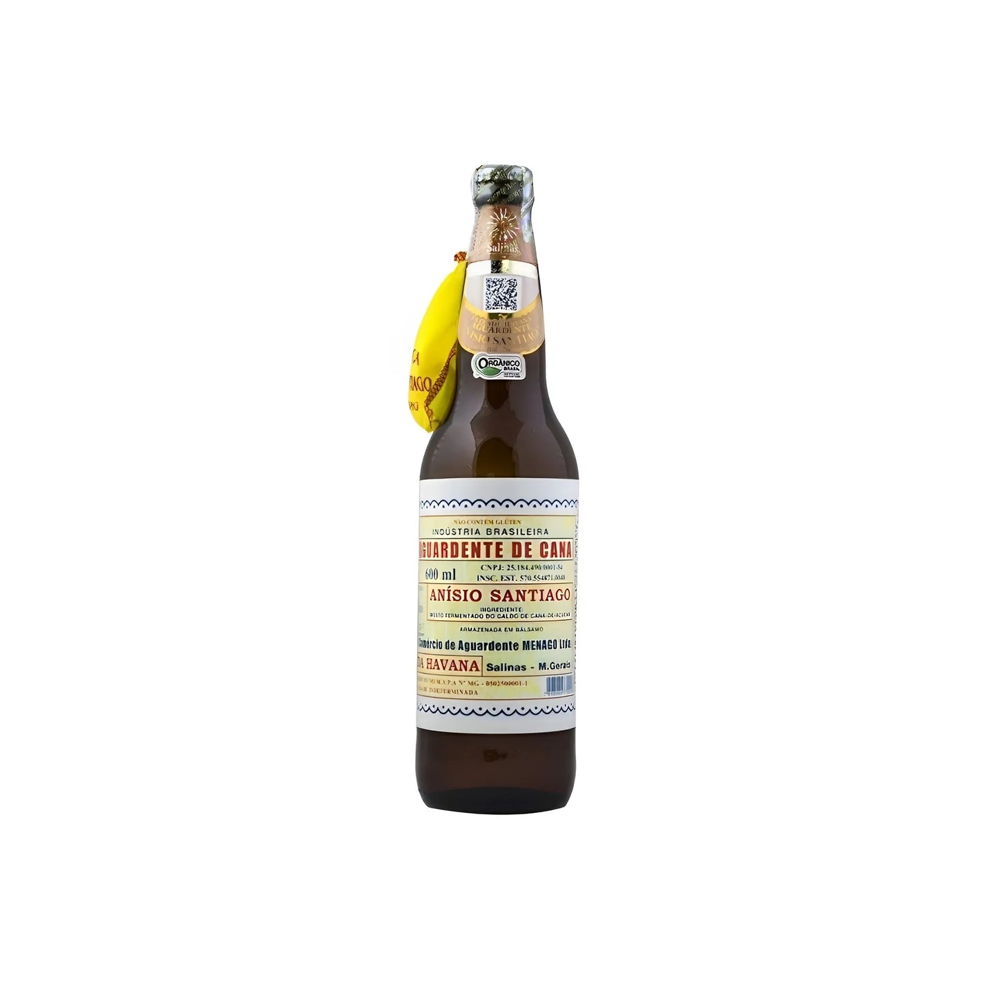 Cachaça Anísio Santiago 600ml 47%vol. (ABV 47%) - Edição Especial do Alambique Havana