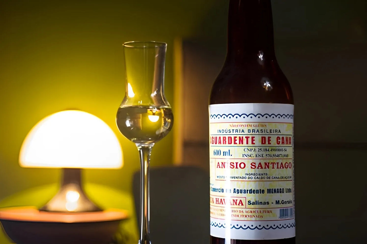 Cachaça Anísio Santiago 600ml 47%vol. (ABV 47%) - Edição Especial do Alambique Havana