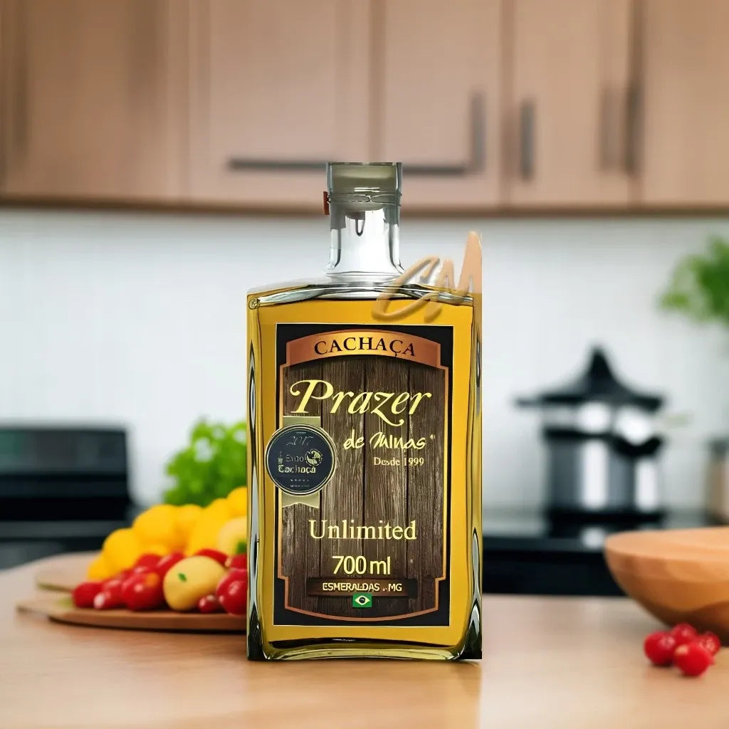 Prazer de Minas Unlimited 700ml 39% vol. (ABV 39%) - Brazilian Premium Aged Cachaca