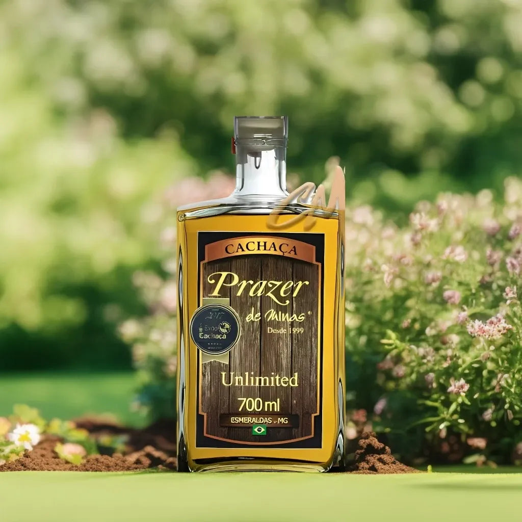 Prazer de Minas Unlimited 700ml 39% vol. (ABV 39%) - Brazilian Premium Aged Cachaca
