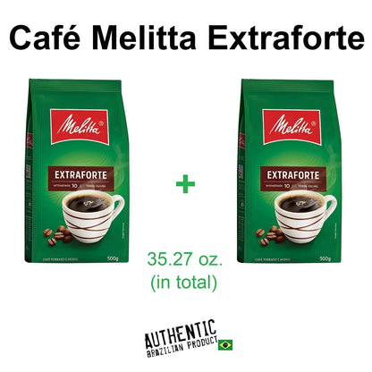 Melitta Extra Strong Coffee 17.64 oz (Pack of 2)