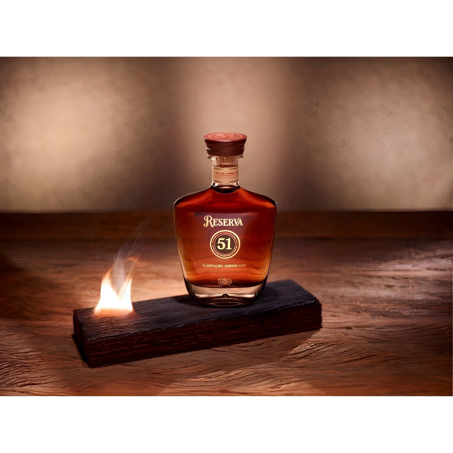 Reserva 51 American Oak 700ml 40% vol. (ABV 40%)  - Brazilian Extra Premium Cachaca