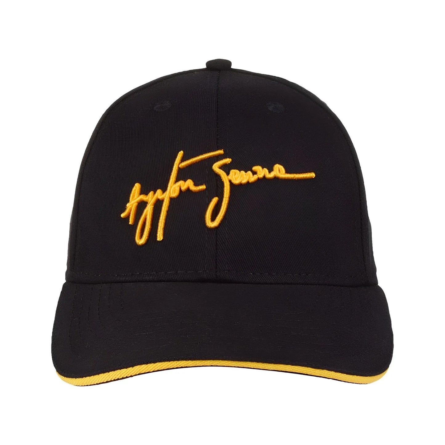 Authentic Ayrton Senna Signature Black Cap - Official Item