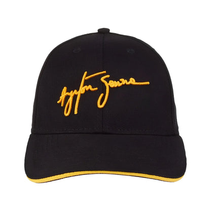 Authentic Ayrton Senna Signature Black Cap - Official Item