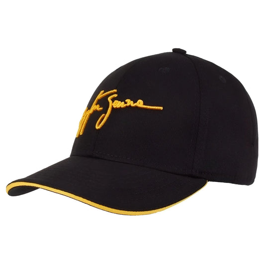 Boné preto Ayrton Senna Signature autêntico - Item oficial