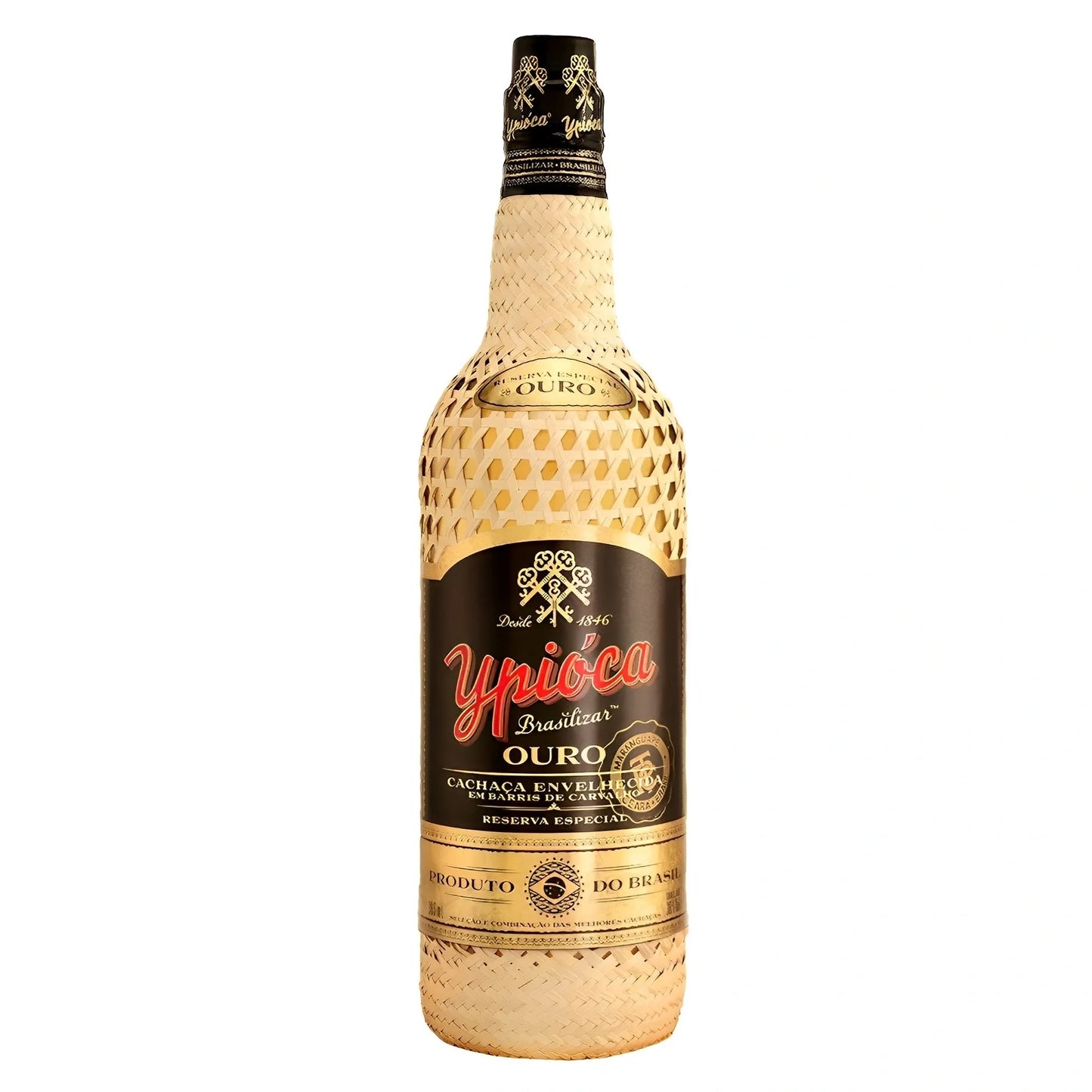 Ypioca Gold 965ml 38% vol. (ABV 38%) | Cachaça brasileira autêntica | Premiada