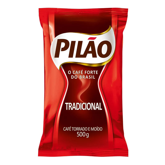 Café tradicional Pilao 17,64 oz (paquete de 2)