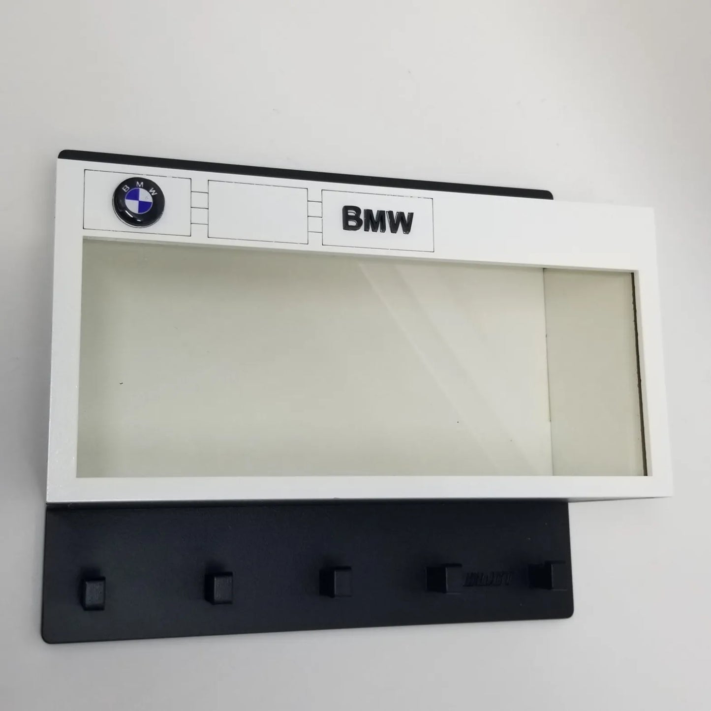 *CLEARANCE SALE* BMW Motorcycles Wall Key Hook Rack - Scale Model Display Case