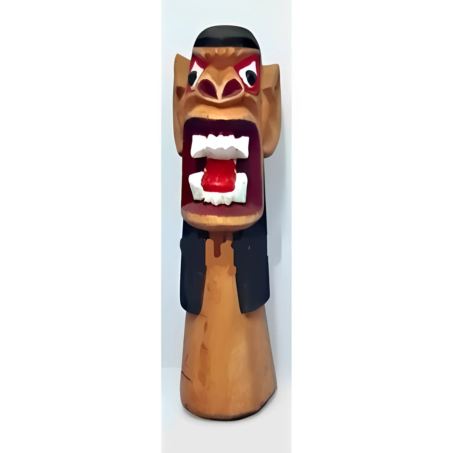 Carranca 60cm - Brazilian Folklore Carved Wood Art