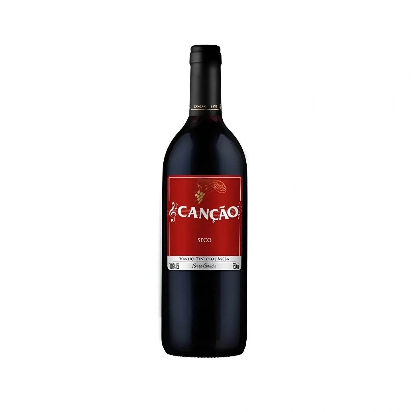 Vino tinto seco de mesa Cancao 750 ml 10,5 % vol. (10,5 % vol.) Serra Gaucha | Premiado