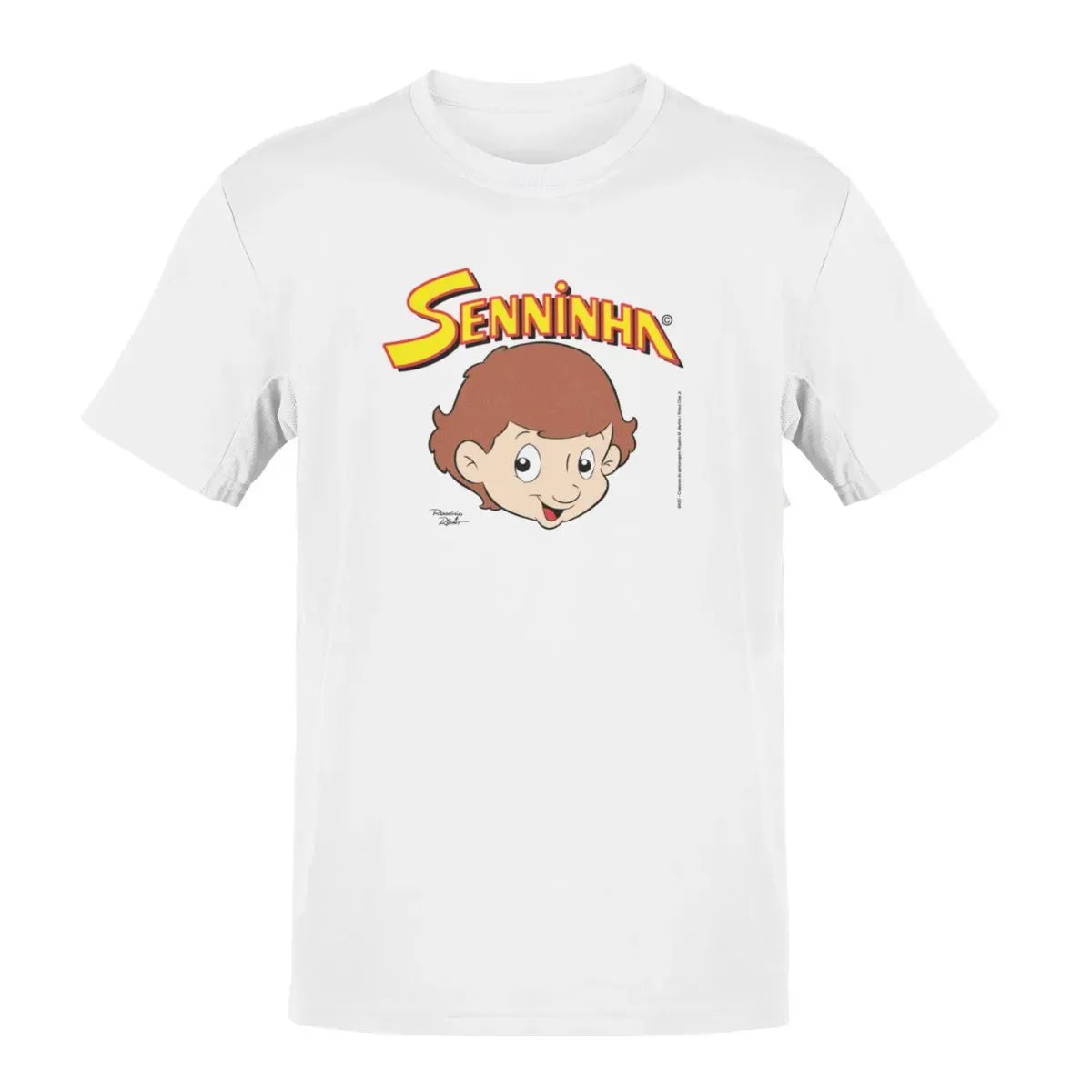 Camiseta oficial de Ayrton Senna Fórmula 1 Senninha Vintage para adultos