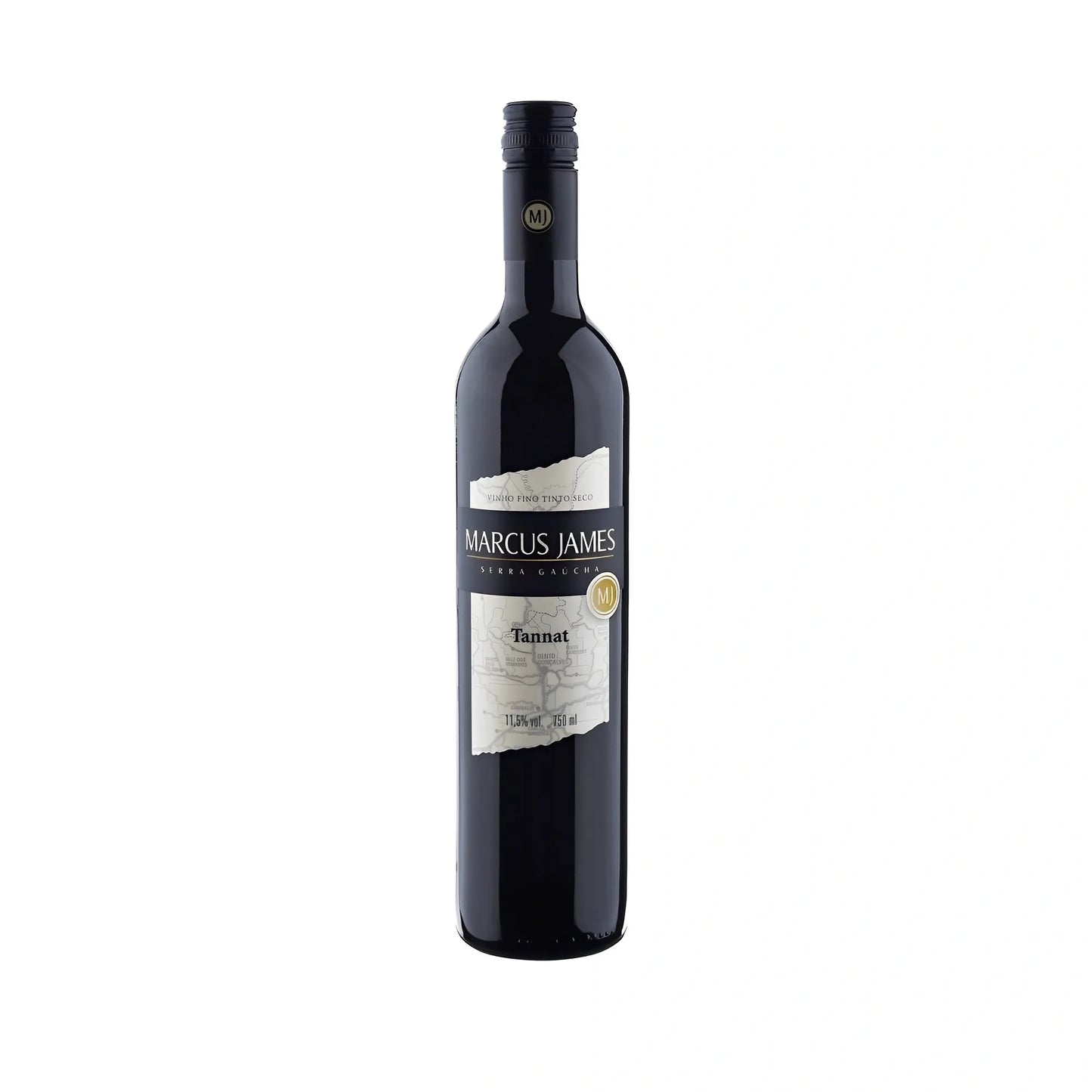 Marcus James Reserved Tannat Wine 750ml 12,5% vol. (ABV 12,5%) Serra Gaucha