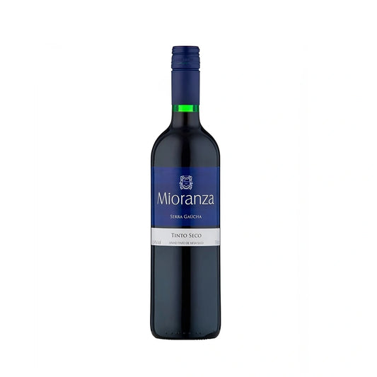 Vino Tinto Seco Mioranza 750ml 12,5% vol. (ABV 12,5%) Serra Gaucha - Brasil